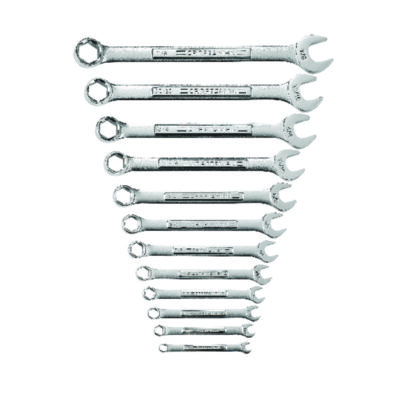 Craftsman SAE Wrench Set 8 in. L 12 pc