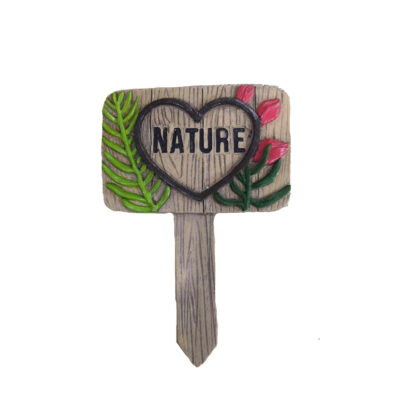 Touch of Nature Multicolored Polyresin 5 in. H Nature Outdoor Garden Stake