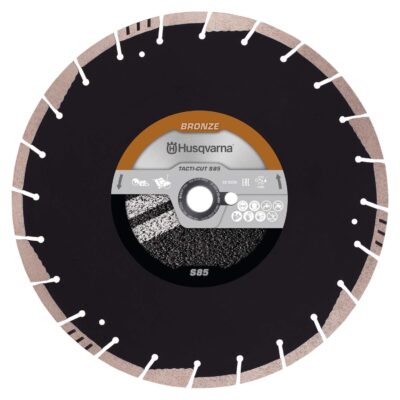 Husqvarna 14 in. D X 1 in. Tacti-Cut S85 Diamond Circular Saw Blade 1 each