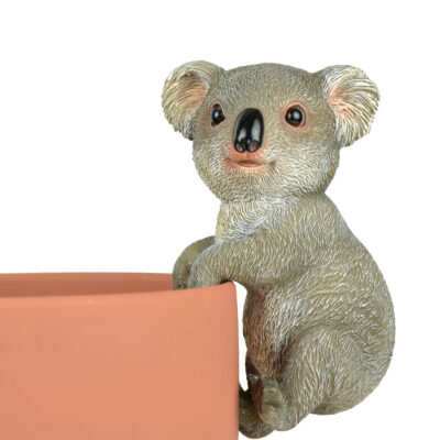 Touch of Nature Multicolored Polyresin 6.75 in. H Koala Outdoor Decoration