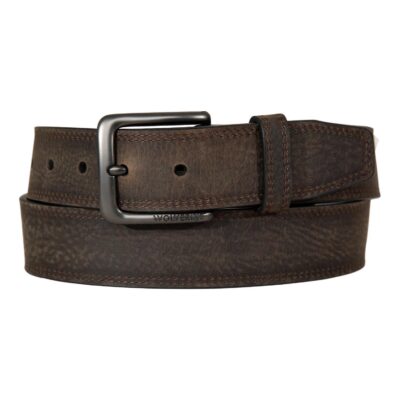 Wolverine Leather Loader Work Belt 1.5 in. W Sudan Brown