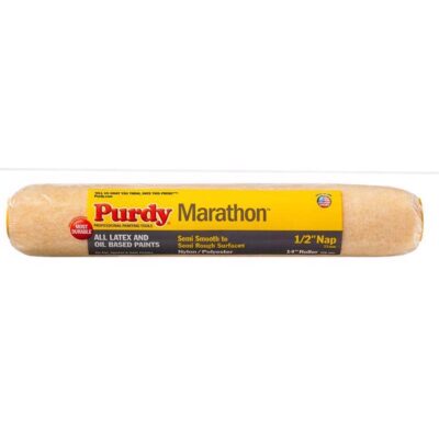 Purdy Marathon Nylon/Polyester 14 in. W X 1/2 in. Paint Roller Cover 1 pk