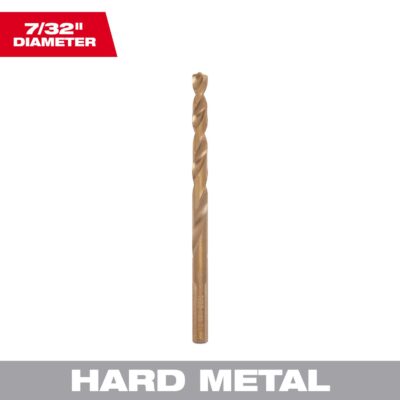 Milwaukee Red Helix 7/32 in. X 3-7/8 in. L Steel Thunderbolt Drill Bit 3-Flat Shank 1 pc